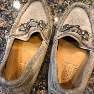 Used size 28 boy Gucci shoes